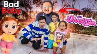 O BAD BABY VEIO BUSCAR A BONECA DA MC DIVERTIDA !!! MC DIVERTIDA EM PERIGO!  