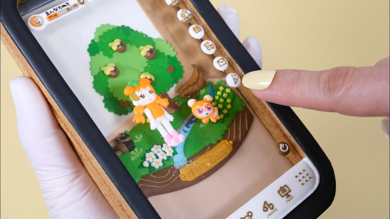 丸ごと食べられるスマホゲームを作ってみた🌼【リヴリーアイランド｜Livly Island】