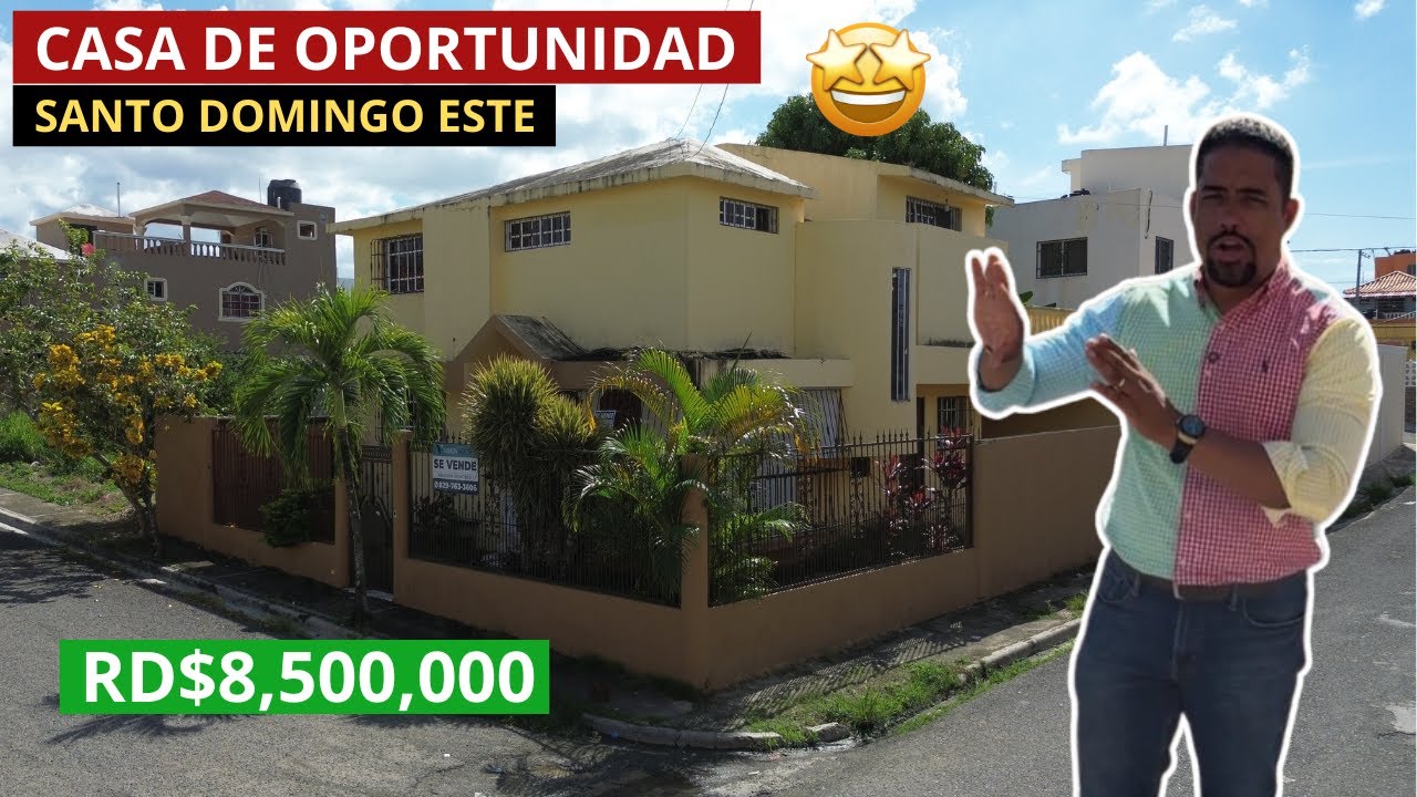 LA CASA DE OPORTUNIDAD QUE BUSCABAS EN LA AUTOPISTA DE SAN ISIDRO | SANTO DOMINGO ESTE | INVIERTE RD