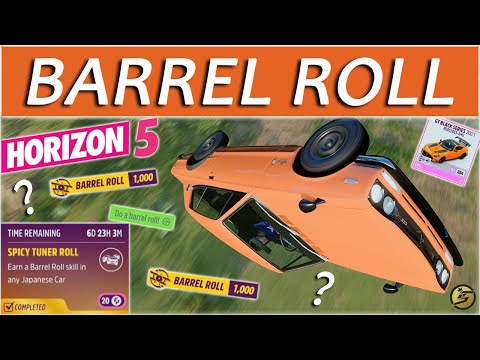 Forza Horizon 5: How to gain unlimited skill points with Barrel Rolls