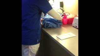 Ultrasound guided biopsy tray set up screenshot 4