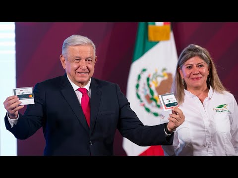 Tarjeta Finabien para mexicanos en Estados Unidos que mandan remesas. Conferencia presidente AMLO