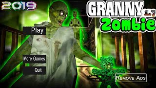 Nenek granny jadi zombie - SCARY GRANNY ZOMBIE horror game full gameplay screenshot 5