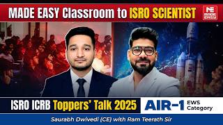 From Almost Selected to ISRO Scientist | AIR 1 | Real Struggle Story | Saurabh Dwivedi!