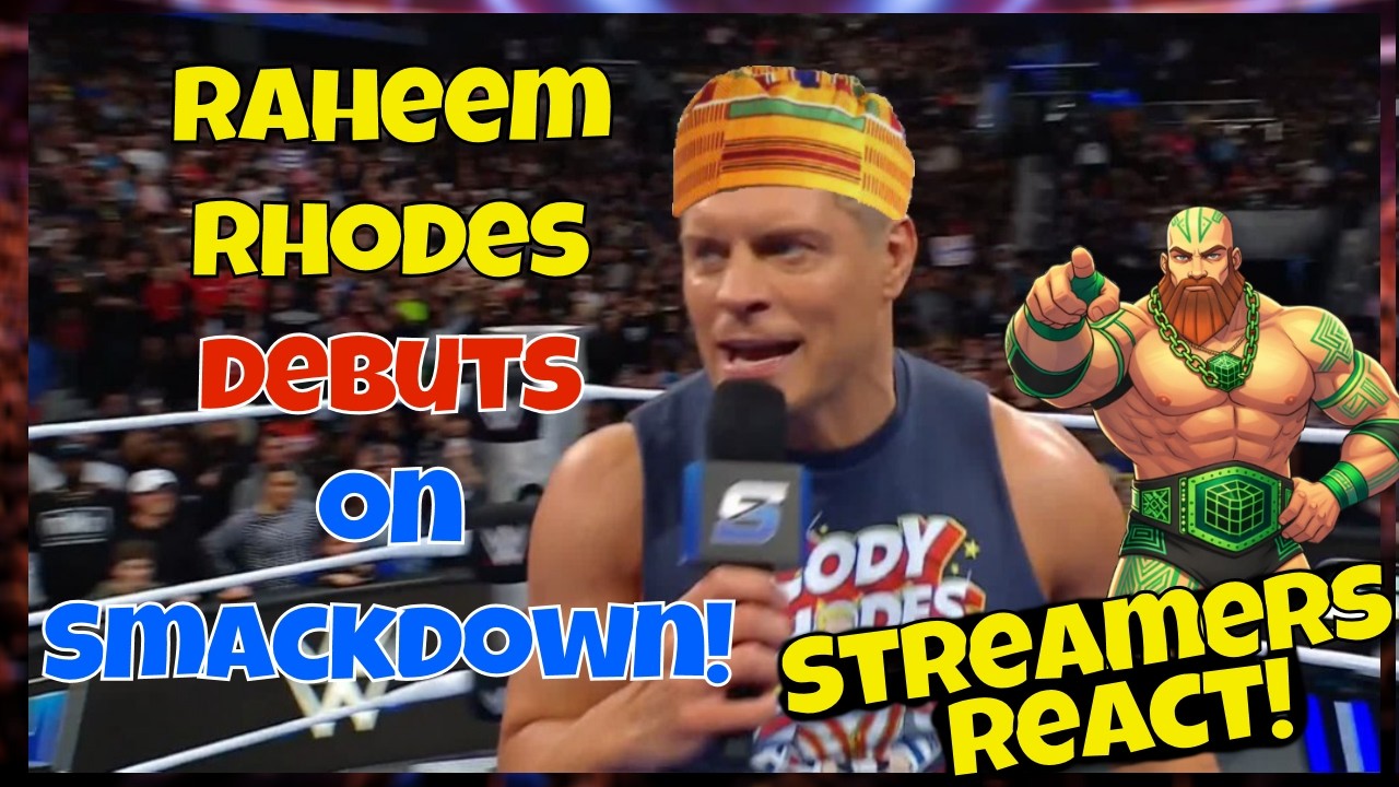 Streamers React! Cody Raheem Rhodes debuts on Smackdown!! #wwe # ...