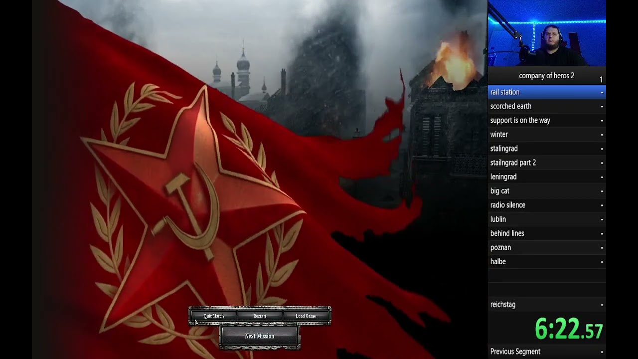 Company of hero’s 2 speed run