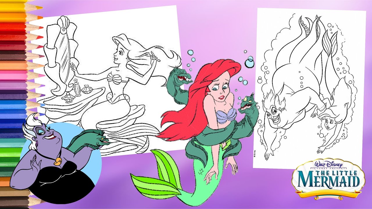 Flotsam And Jetsam Coloring Pages