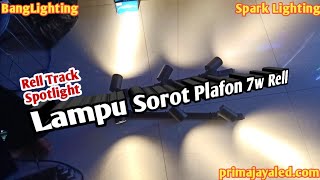 Pasang Lampu Sorot Bar LED Cree 18W - Terangnya Nambah. 