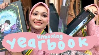 UNBOXING YEARBOOK👩🏻‍🎓📚 | review buku angkatan SMA