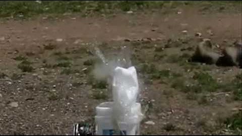 7.62x54r fmj into gallon jug, 600 frames/sec