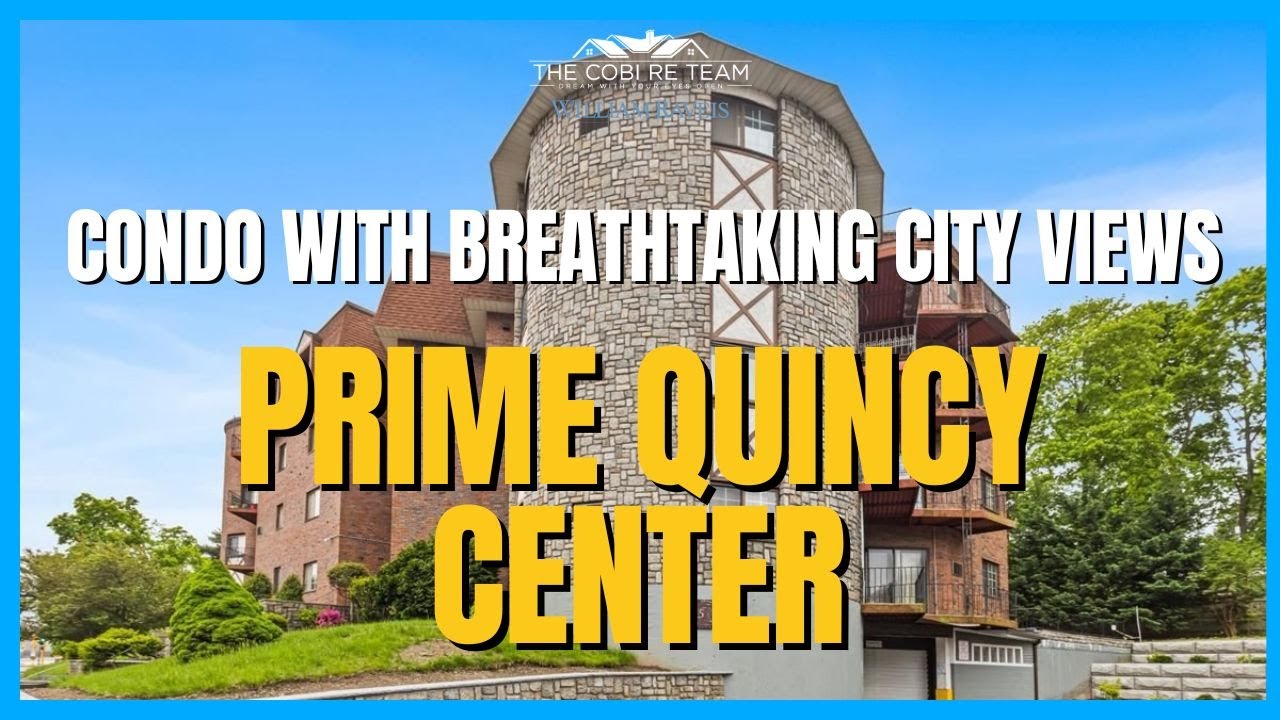Condo with Breathtaking City Views: Prime Quincy Center