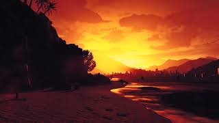 Beach Sunset 4K My Wallpaper