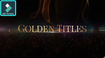 WONDERSHARE FILMORA | HOW TO | GOLDEN TITLES EFFECTS | TUTORIAL [HINDI] DEEP THABAL !