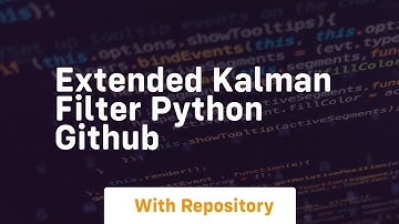 extended kalman filter python github