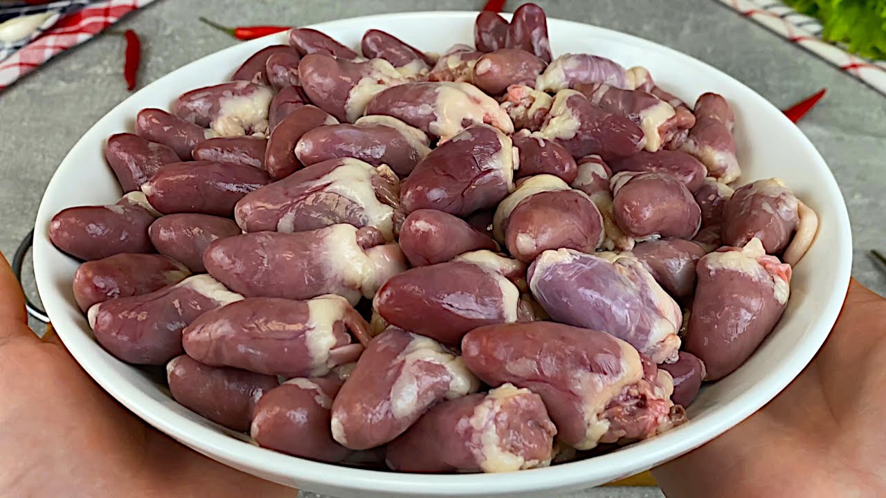 Не готовьте куриные сердечки, пока не увидите рецепт моей бабушки. Вкусно и легко