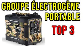 🥇 TOP3 ► Meilleur GROUPE ÉLECTROGÈNE Silencieux et Portable (2021) ✅