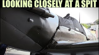 A Close Look At A Clipped Mk V Spitfire Exterior