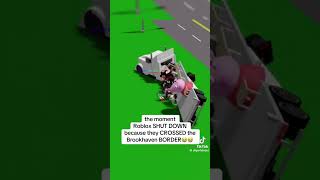 Border Patrol Brookhaven #viralvideo #rp #roblox #borderpatrol #usa #viralshort #mexico #migration