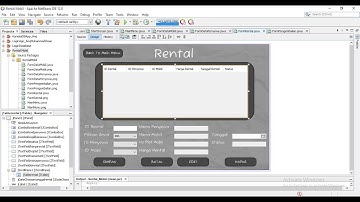 APLIKASI RENTAL MOBIL DENGAN JAVA NETBEANS || MATA KULIAH PEMROGRAMAN BERBASIS OBJEK