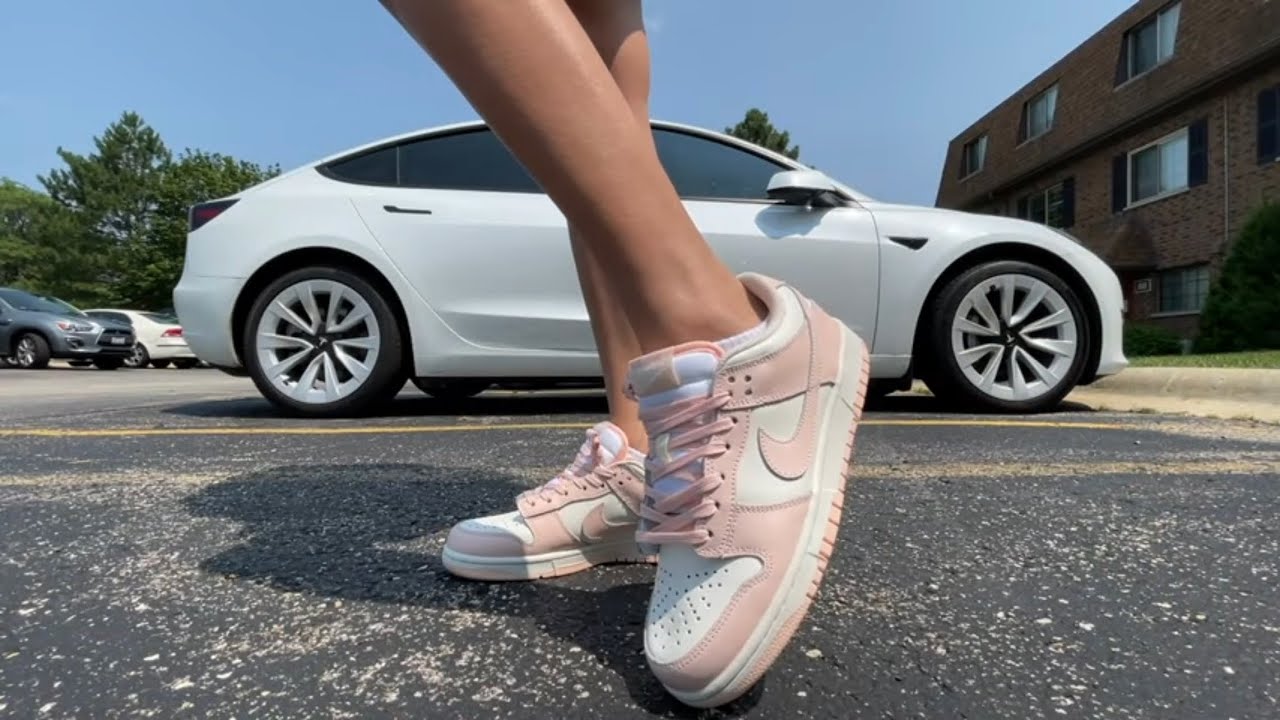 NARANJAS O ROSADOS NIKE DUNK LOW ORANGE PEARL!!!!!!!!!!! - YouTube