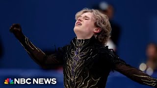 ‘Quad God’ Ilia Malinin falls and fails to medal
