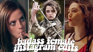 badass female edits that will have you quaking