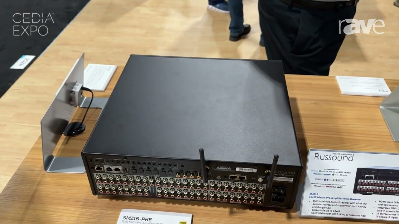 CEDIA Expo 2024: Russound Highlights SMZ16-PRE 16x16 Matrix Pre