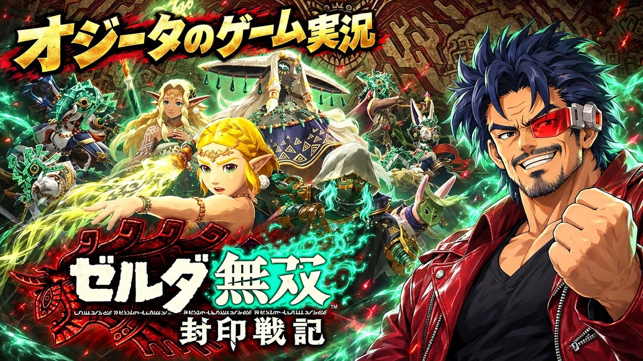 #1 オジータのゲーム実況【ゼルダ無双 封印戦記】（初見）