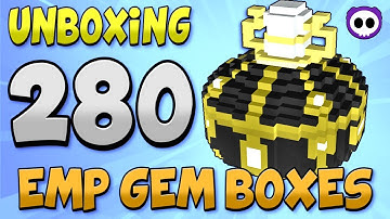 UNBOXING 280 EMPOWERED GEM BOXES IN TROVE! - AFTER Eclipse