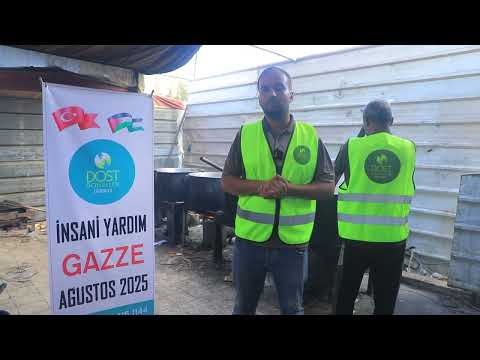 2025 AĞUSTOS GAZZEDE YEMEK DAĞITMLARI ARALIKSIZ DEVAM EDİYOR...