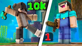 1 vs 10,000 Subscribers | Who's Actually Better at Minecraft PvP?