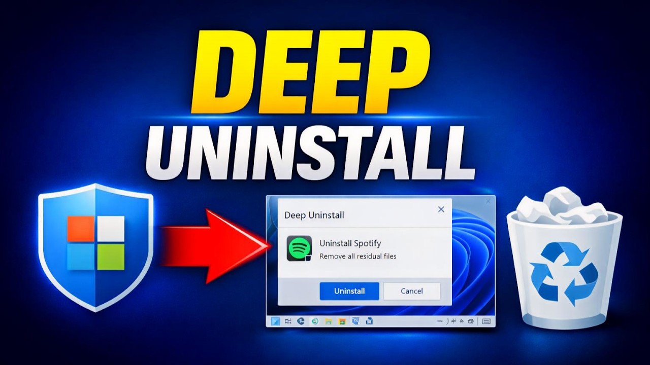 Microsoft PC Manager Deep Uninstall Feature Full Guide - YouTube