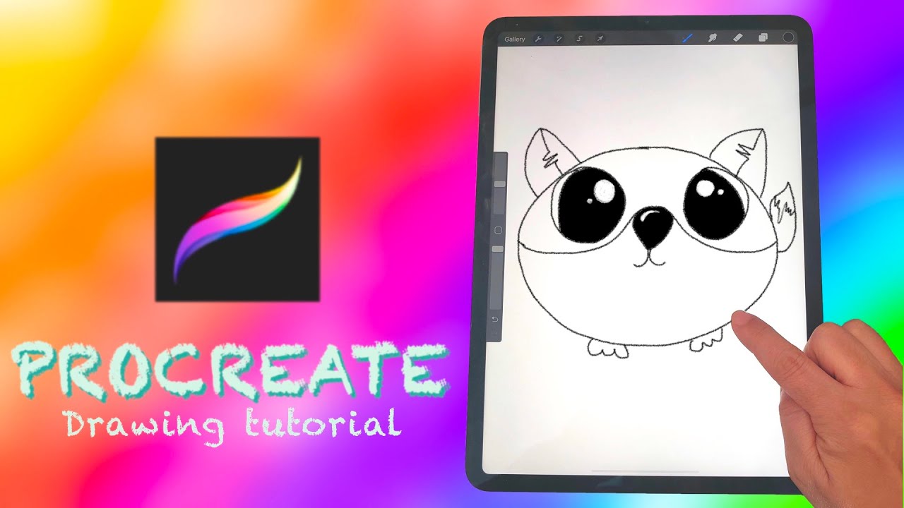 Download Procreate tutorial for kids and beginners - 🦊Drawing a ...
