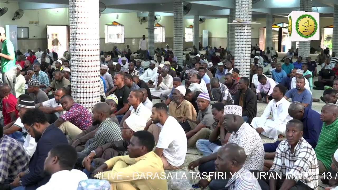 🔴#LIVE - DARASA LA TASFIRI YA QUR'AN MWEZI 13 / MASJID KICHANGANI MAGOMENI -SHEIKH WALID ALHAD OMAR