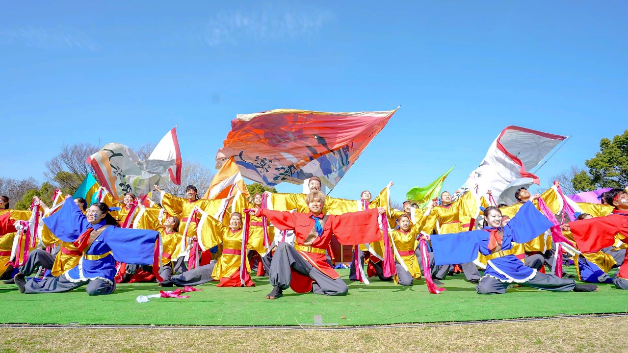 [4K] 大阪大学お祭りダンスサークル祭楽人　堺よさこいかえる祭り 2026 大仙公園会場 (前方)