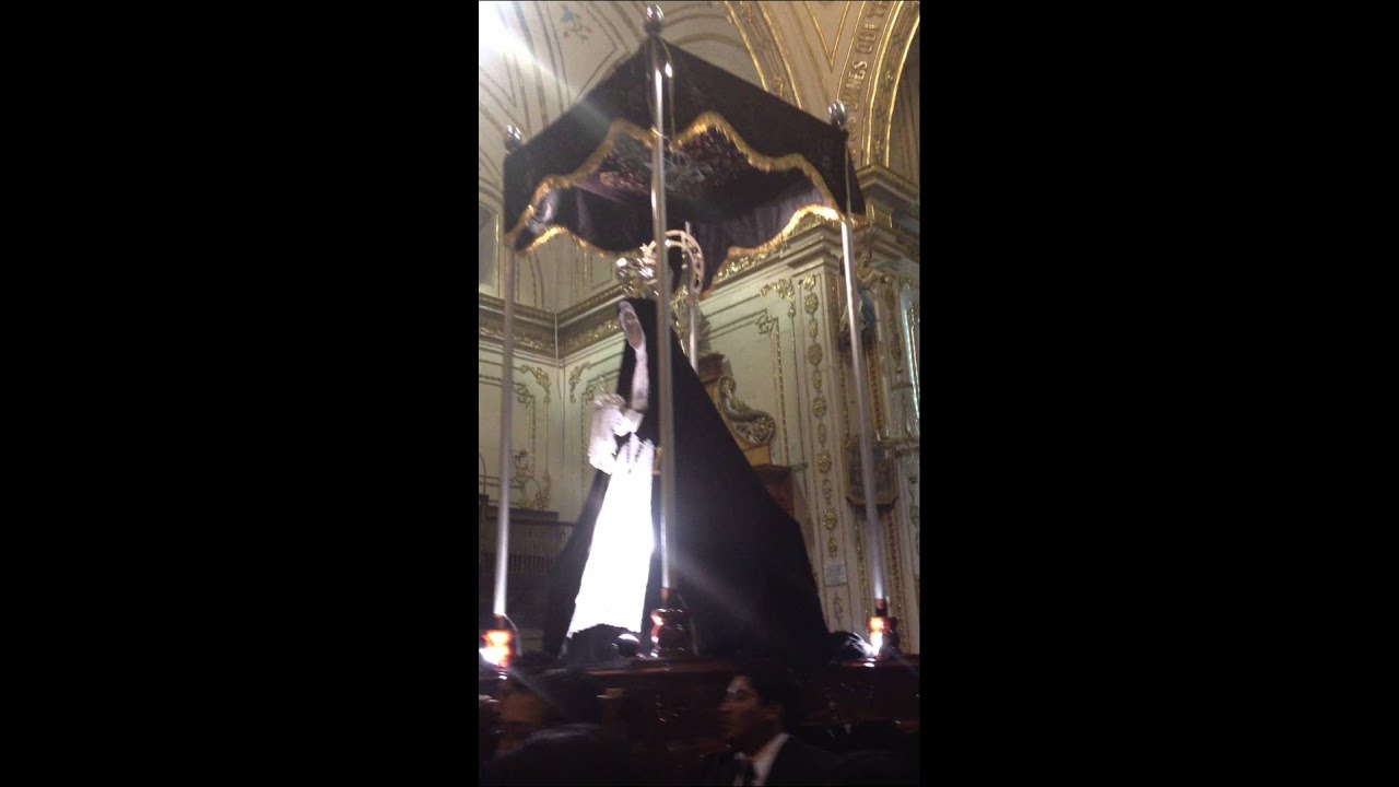 Se inicia el Pésame a la Vírgen de la Soledad en Oaxaca Oax.