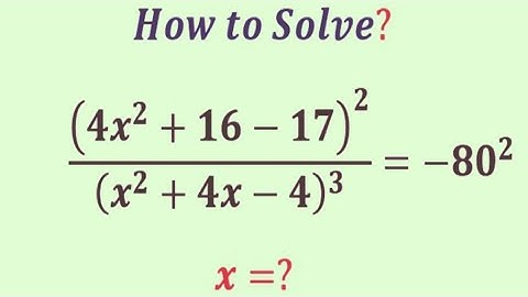 An Outstanding Mathematics algebraic  equation | Olympiad Question | Exponential  problem | x=?