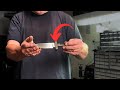 How to slot and fit a knife guard