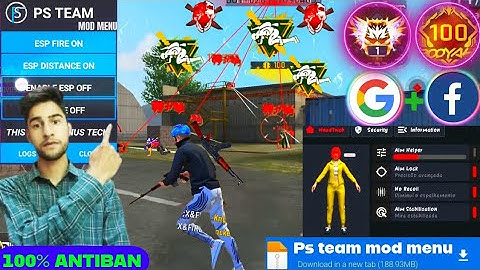 Free fire hack | ff hack mod menu download | free fire headshot hack | ps team mod menu antiban