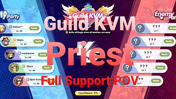 Ragnarok X: Origin - KVM Priest (Noob) POV