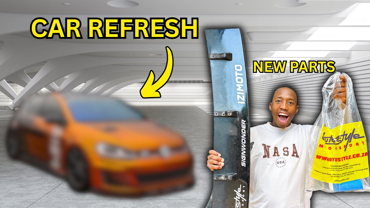 UPDATING MY GTI’S CRAZY WRAP & NEW FRONT LIP