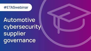 Automotive cybersecurity supplier governance with PROOF
