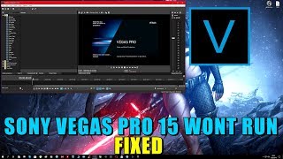 SONY VEGAS PRO 15: Wont open - Easy Fix ( Disable MSI Afterburner )