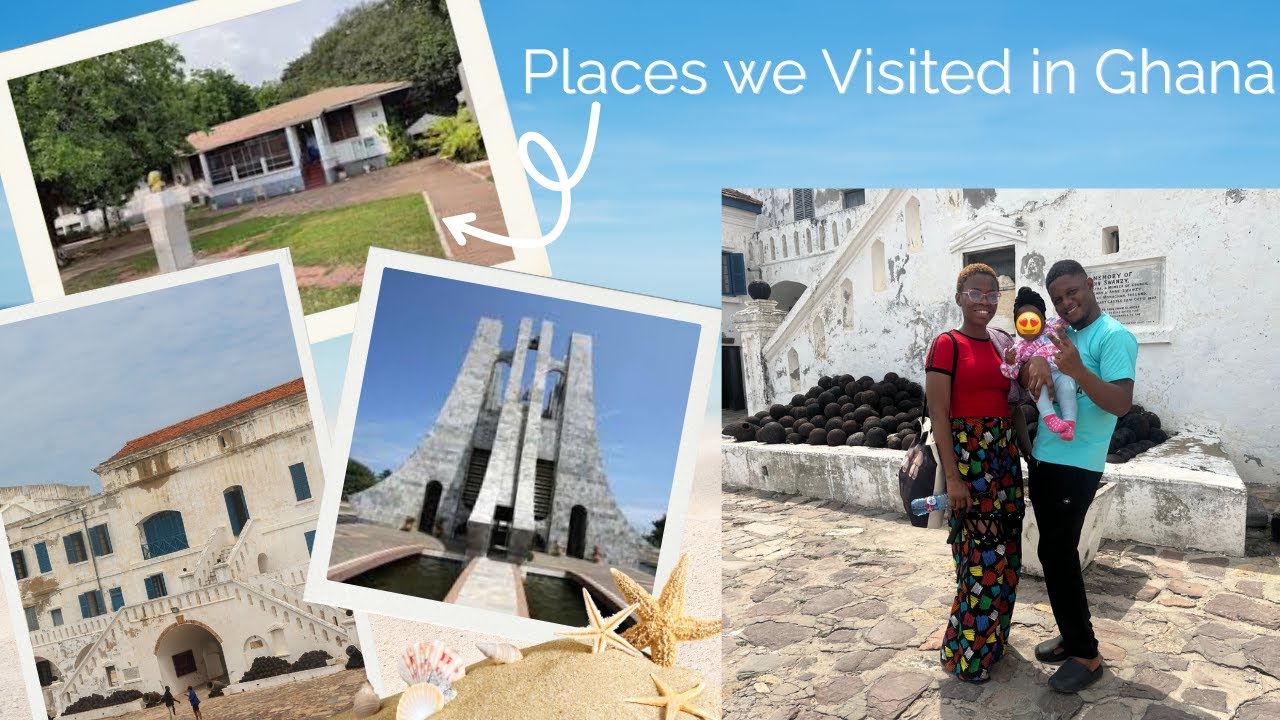 Ghana Travel Vlog Pt.2 | Exploring Ghana 🇬🇭| Places We Visited & Beautiful Memories
