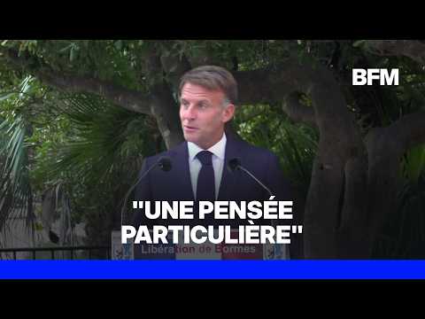Miniature de la vidéo : Emmanuel Macron rend hommage "aux quatre sapeurs-pompiers décédés depuis le début de la saison"