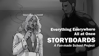 Jobu Tupaki Reveal Storyboards | Everything Everywhere All At Once Fan-made Student Project