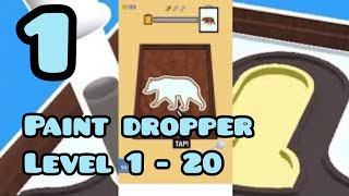 Paint Dropper Level 1 - 20 Gameplay Walkthrough Android Game screenshot 4