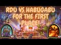 RDU VS HABUGABU FOR THE FIRST PLACE! HEARTHSTONE BATTLEGROUNDS.