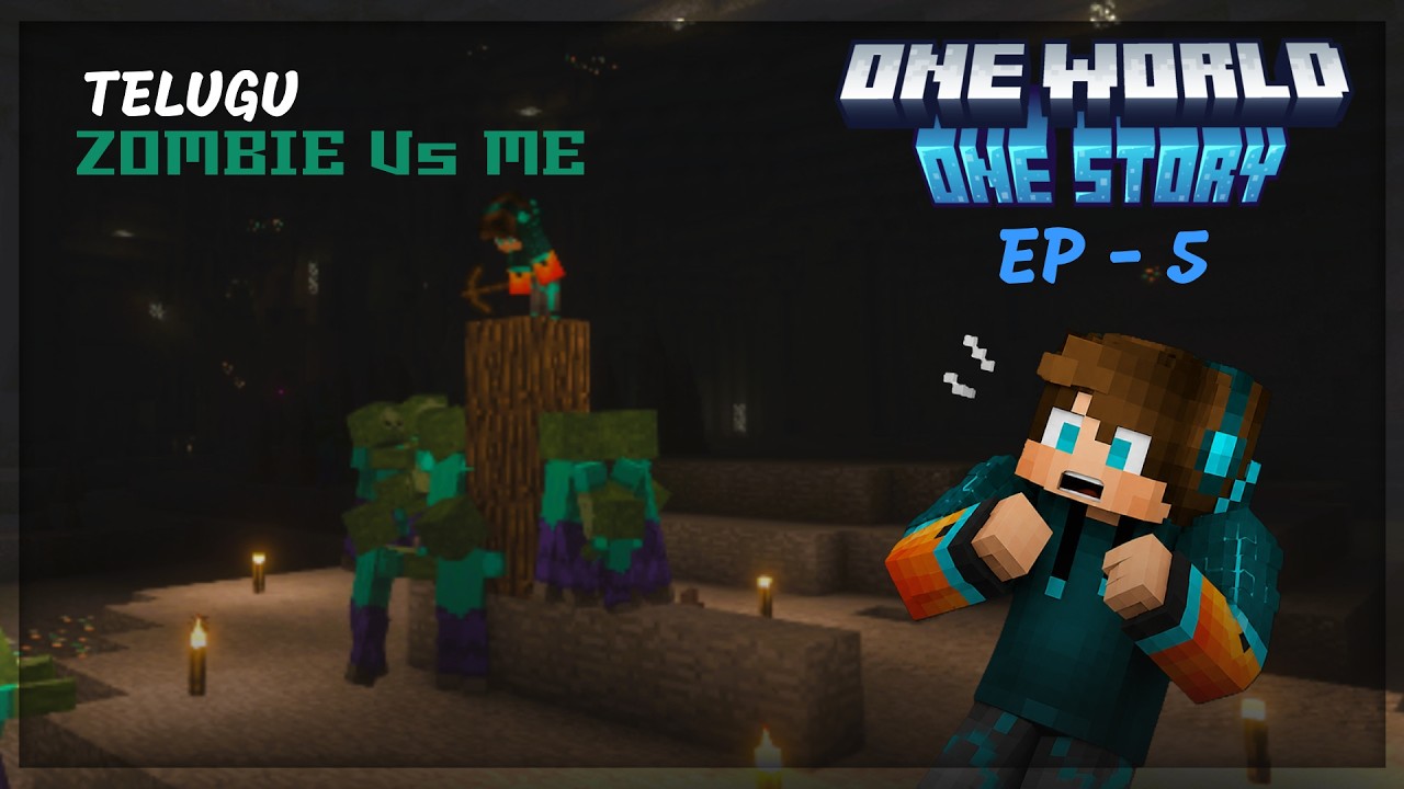 Mining Gone Wrong | Minecraft Survival Telugu #5 | MS JAYA | - YouTube