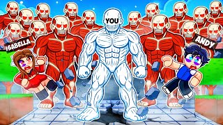 YOU Became The ULTIMATE TITAN In Strongest Battlegrounds!